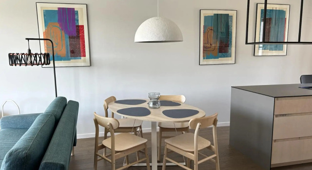 Sea-sight apartment by Šventosios vartai, Boek Appartement Palanga 