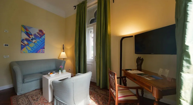 Двухместный номер Standard с балконом и с видом на море Hotel Villa Astra