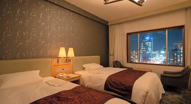 Номер Deluxe с видом на реку Hotel Okura Niigata