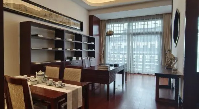 Люкс Deluxe с видом на внутренний двор Tiantai Hot Spring Resort