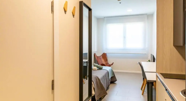 Студия Comfort Residencia Universitaria Resa Campus Málaga