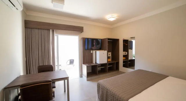 Двухместный номер Deluxe с балконом Portal Hotel Mogi Mirim
