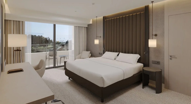 Двухместный люкс Park Building Deluxe Mirage с видом на море Отель Mirage park resort