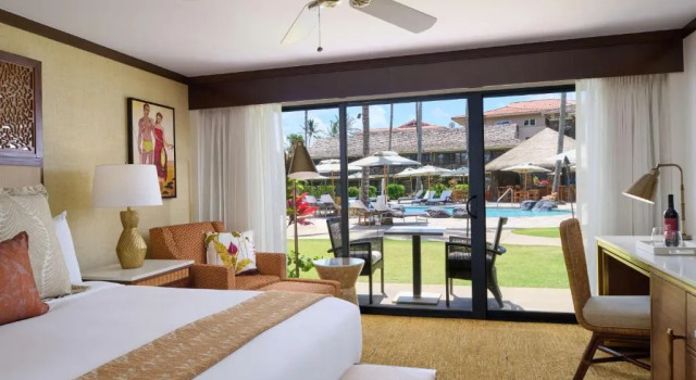 Двухместный номер с частичным видом на океан Koa Kea Resort on Poipu Beach