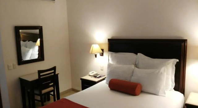 Standardowy dwuosobowy pokój Hotel López Campeche