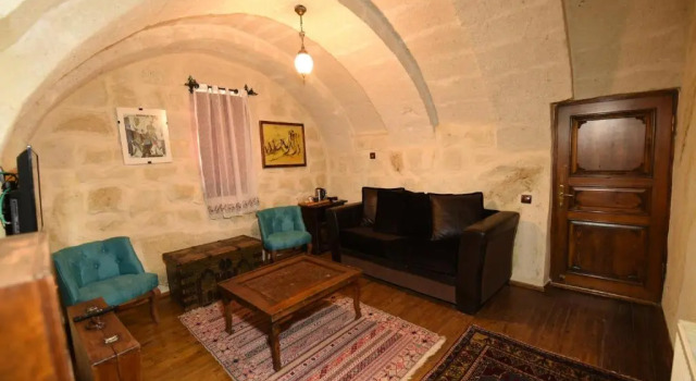 Люкс с красивым видом из окна Canela Cave Hotel - Cappadocia