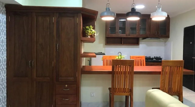 Апартаменты Luxury с 3 комнатами с балконом Thada Apartment