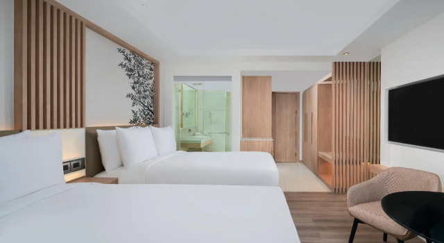 Четырёхместный номер Superior с видом на город Courtyard by Marriott North Pattaya