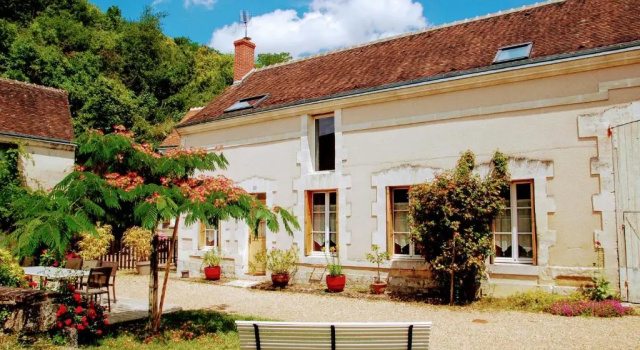 Longère avec jardin - Vallée du Loir, Book Apartment Villiers-sur-Loir Centre