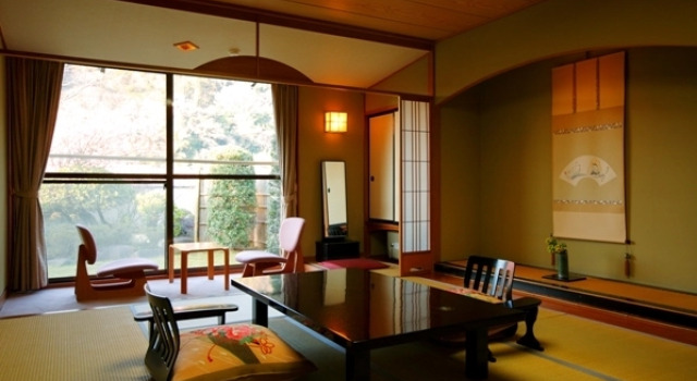 Номер Standard с видом на сад Hotel Kawachiya