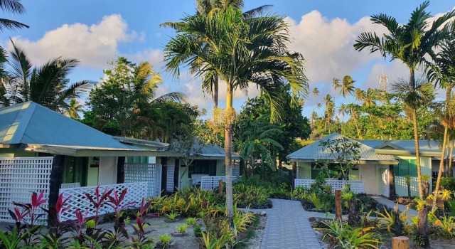 2 makuuhuonetta Villa Leuaina Seaside Resort