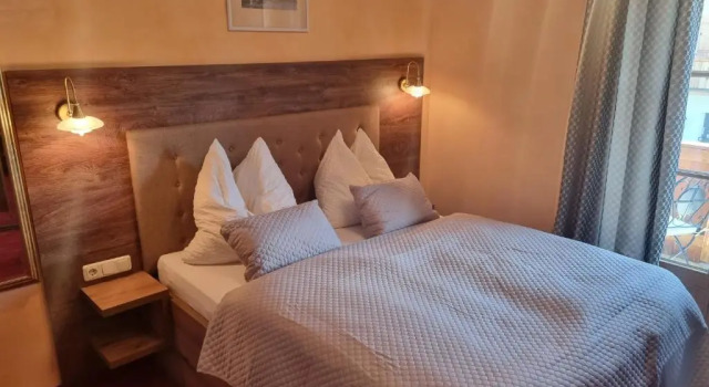 Двухместный номер Deluxe с балконом Hotel Pension Geiger
