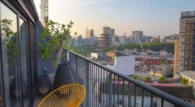 Номер Standard с видом на сад Asakusa Kokono Club Hotel