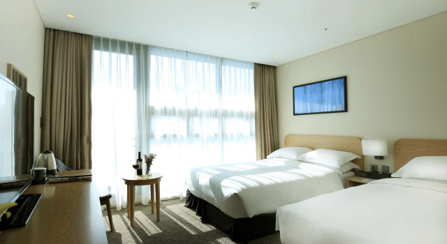 Четырёхместный номер Standard с видом на город Best Western Haeundae Hotel