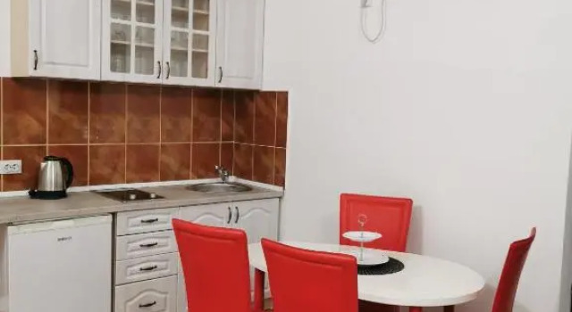 Апартаменты c 1 комнатой с балконом и с частичным видом на море Apartments Popovic