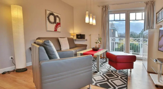 Апартаменты Bädervilla am Höppnerweg Bädervilla am Höppnerweg Appartement 06