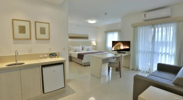 Двухместный номер Standard Hotel Araucaria Flat Araraquara