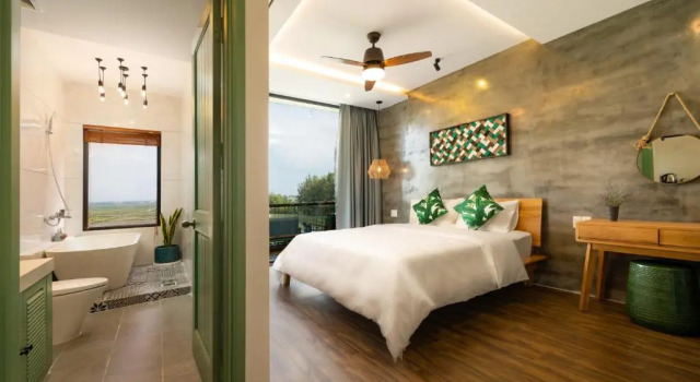 Двухместный номер Deluxe с балконом Paddy Boutique House Hoian