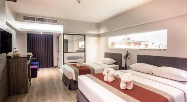 Трёхместный номер Deluxe Canal Nouvo City Hotel