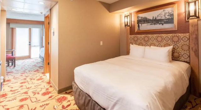 O podwyższonym standardzie pokój Banff Ptarmigan Inn