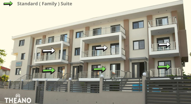 Семейный люкс Standard Theano Luxury Suites Nikiti