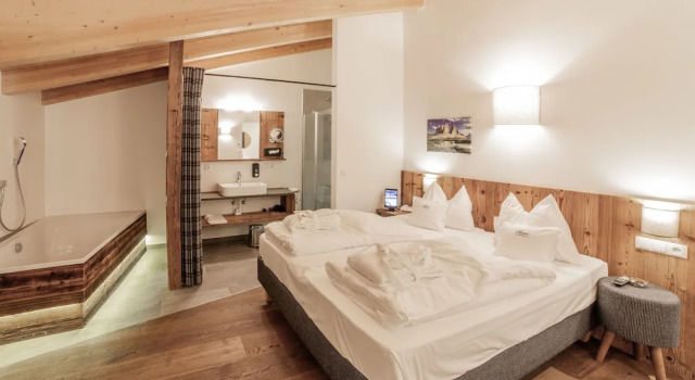 Люкс с видом на горы B&B Boutique Apartment Oberwiesen