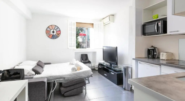 BNB RENTING Chez Dominique - 1 chbre 2-4pers Centre Antibes Migrainier