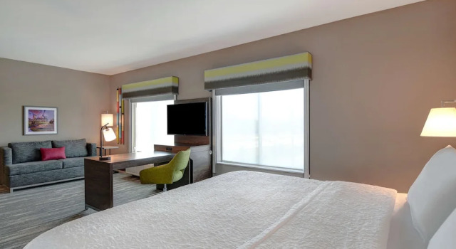 Двухместная студия Hampton Inn & Suites Canal Winchester Columbus