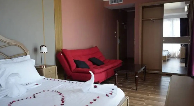 Двухместный номер Deluxe с балконом и с видом на море Hôtel Plaza Arzew