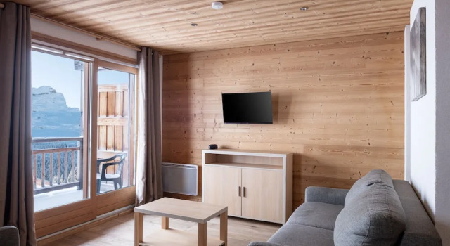 Апартаменты с 3 комнатами с балконом Dormio Resort Les Portes du Grand Massif