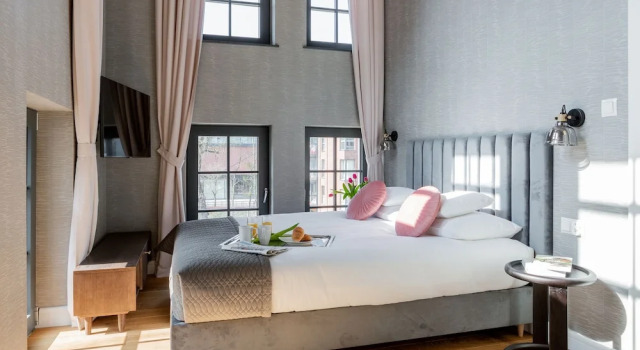 Апартаменты Deluxe Suszarnia Old Brewery by Browar Hevelius Apartments