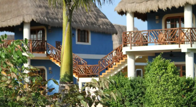 Двухместный номер Superior с балконом и с видом на внутренний двор Cenotes Resort at Hacienda Sotuta de Peón