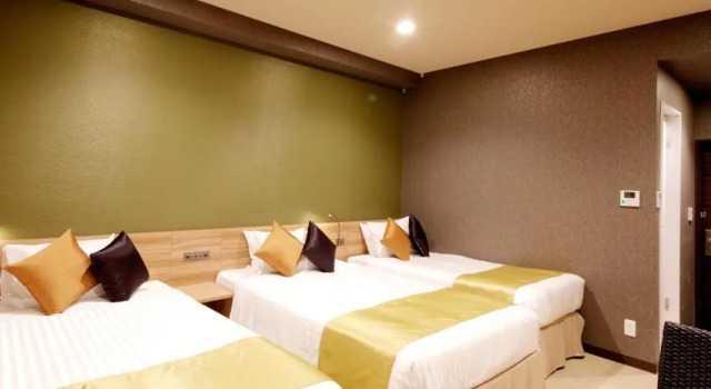 Camera tripla Superior Community & Spa Naha Central Hotel