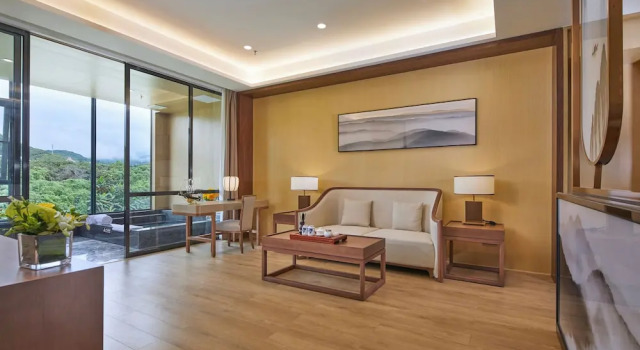 Люкс с видом на реку Guangdong Hot Spring Hotel