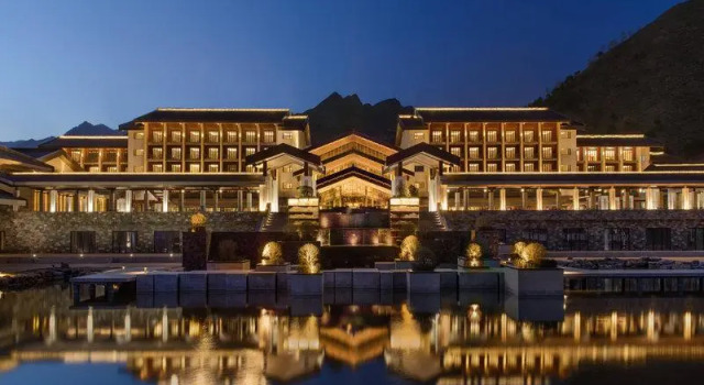 Двухместный номер Standard с балконом и с видом на внутренний двор Wutai Mountain Marriott Hotel