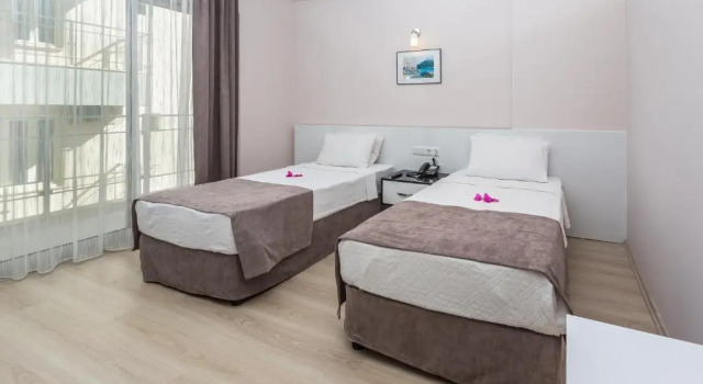 Двухместный номер Standard с частичным видом на море Habesos Hotel