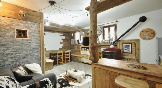 Апартаменты Magnifica tavernetta di la Thuile