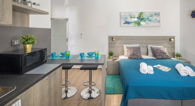 Люкс Standard Studio Villa Valla-Adults Only-Pool & free Bikes