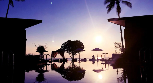 Вилла с балконом и с видом на бассейн Aava Resort and Spa