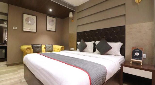 Двухместный номер Deluxe Hotel oak plaza New Delhi railways station