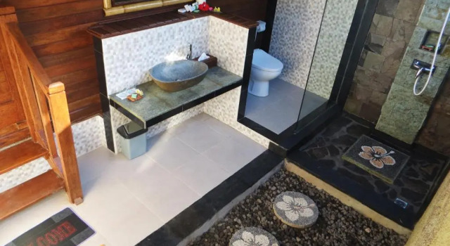Двухместный номер Deluxe с балконом и с видом на бассейн The Jingga Villas