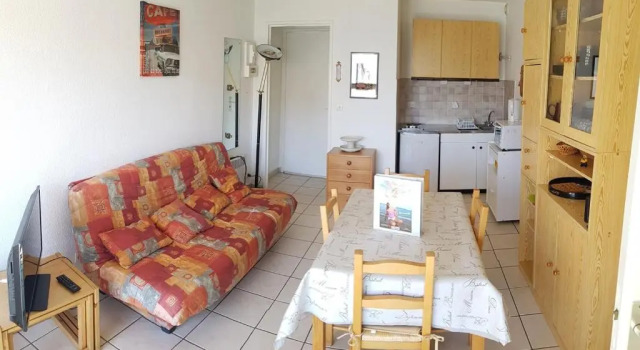 BM 463 - Appartement T2 Cabine 4 couchages NARBONNE-PLAGE