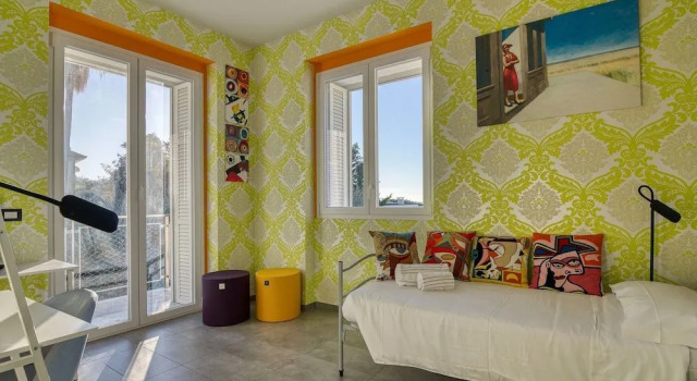 La Lincolnia - with Garden and Seaview - Happy Rentals, Забронировать Отель Отели Сан-Ремо с парковкой, рядом с Пляж Габриэлла, Парковка