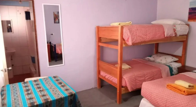 Трёхместный номер Standard Hostal Nuevo Sol y Viento