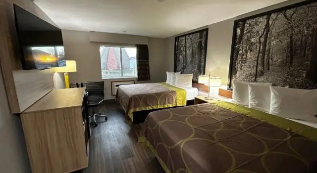 Standard Vierer Zimmer Super 8 by Wyndham Pella