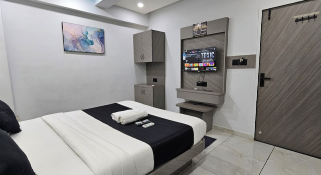 Hotel HR King, Rezervovat Hotel Hotely v Gujarat s parkováním, Parkování
