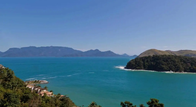 Апартаменты с балконом и с видом на море Apartamento Porto Real Angra Dos Reis
