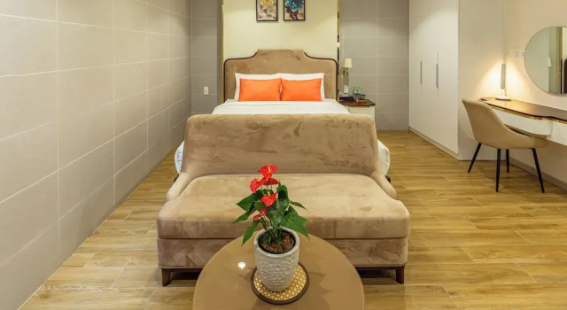Студия Цокольный этаж Simmi Signature Hotel & Apartment