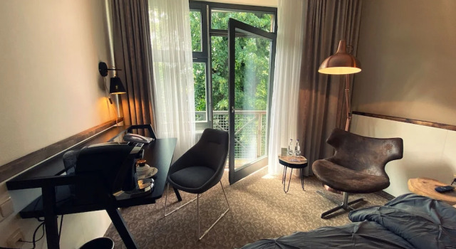 Двухместный номер Comfort с видом на сад Hotel Am Schloss Ahrensburg
