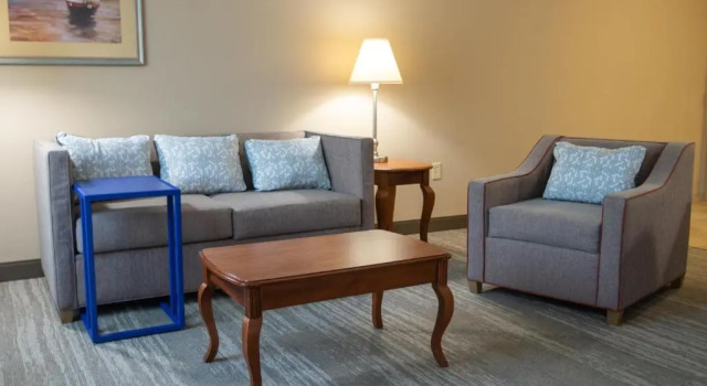 Firedobbelt suite Hampton Inn Gloucester
